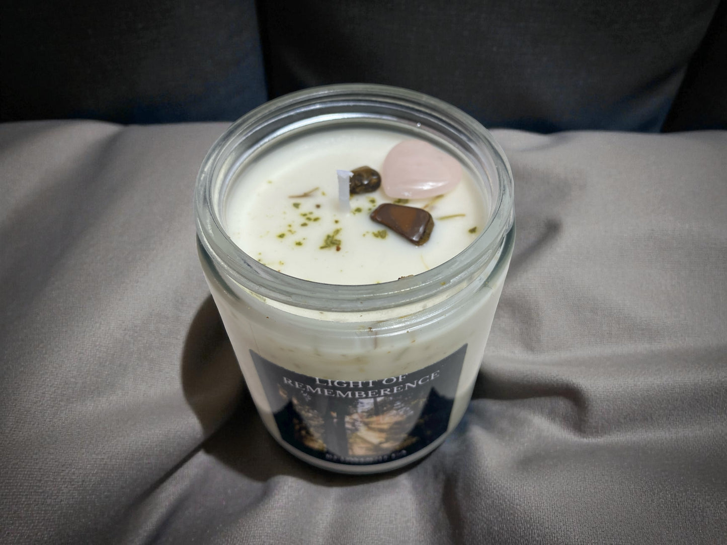 Light of Remembrance – Handcrafted Candle for Memory, Comfort & Eternal Connection (8 oz or 4 oz)