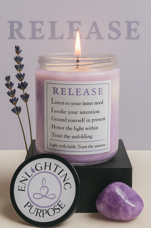 Good Night Release – Handcrafted Candle for Rest, Renewal & Inner Peace (8 oz or 4 oz)
