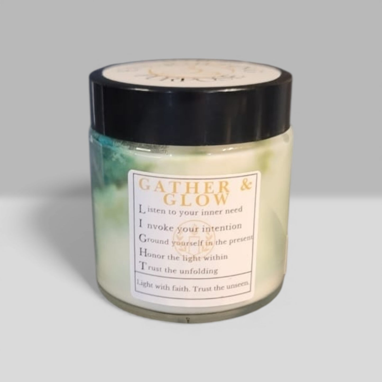 Gather & Glow Family Candle Set – Interactive Gratitude Practice for Families | Holiday Soy Candle Gift Set (2-4oz)