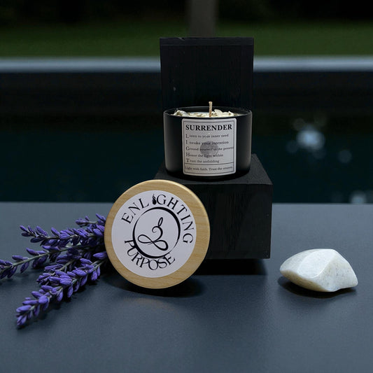 Surrender Candle – Full Moon Release & Emotional Clarity (4 oz)