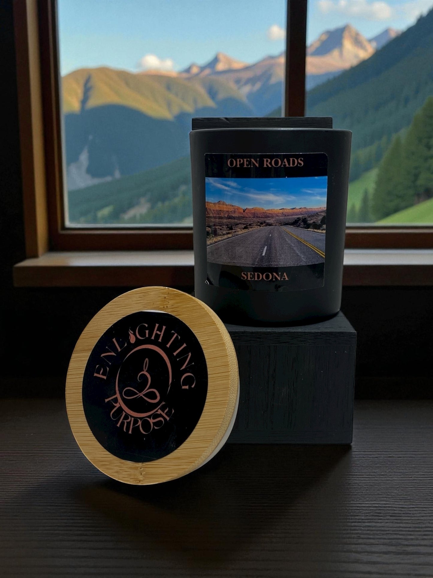 Open Roads Candle –Elemental Collection- Path Clearing & New Beginnings